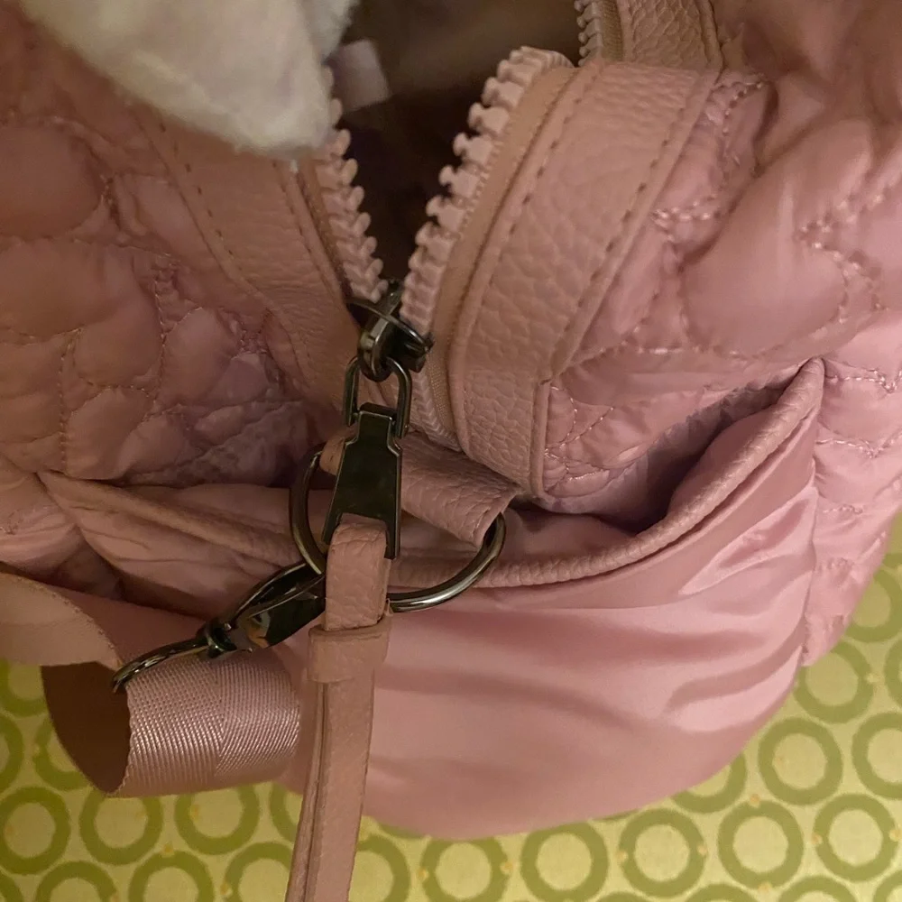 Cynthia Rowley pink baby bag, large